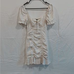 White spring dress